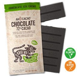 Chocolate oscuro 72% cacao 75g